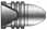 Lyman .58 caliber, 405 grain Minie bullet mold, single cavity, steel blocks only